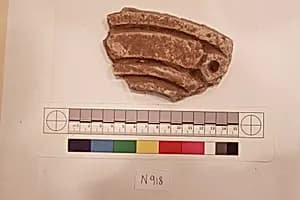 Stucco Fragment by Unknown Artist