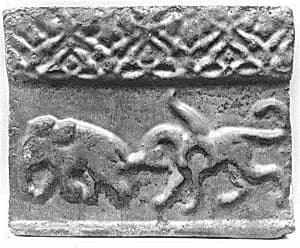 Tile from a Frieze by Unknown Artist