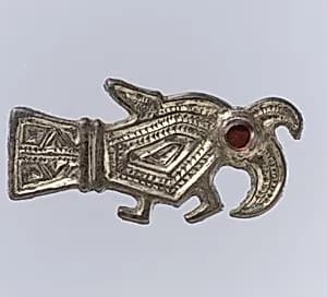 Bird-Shaped Brooch by Unknown Artist