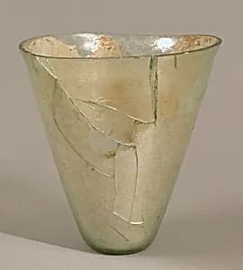 Conical Glass Beaker by Unknown Artist