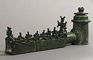 Copper-Alloy Faucet and Conduit by Unknown Artist