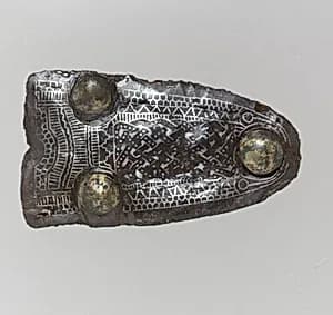 Counter Plate of a Belt Buckle by Unknown Artist