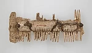 Double-Sided Comb by Unknown Artist