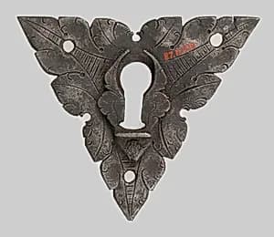 Escutcheon plate by Unknown Artist