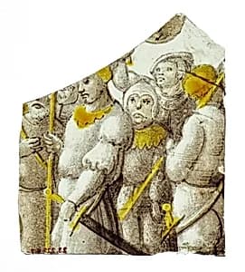 Glass Fragment by Unknown Artist