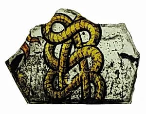 Glass Fragment by Unknown Artist