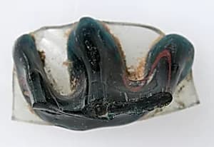 Glass Fragment by Unknown Artist