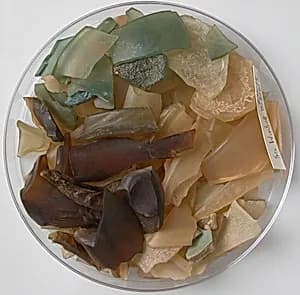 Glass Fragments by Unknown Artist