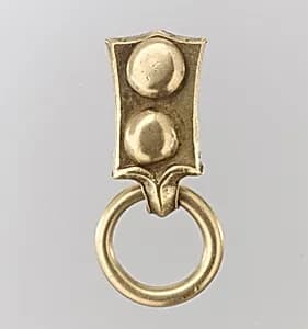 Gold Belt Mount with Loop by Unknown Artist