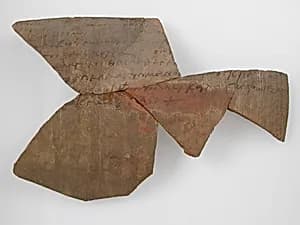 Ostrakon with Troparion (?) by Unknown Artist
