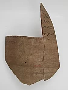Ostrakon with Troparion (?) by Unknown Artist