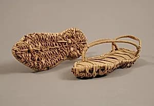 Pair of Sandals by Unknown Artist