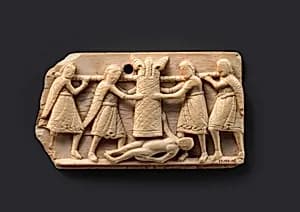 Panel with Scene from the Life of a Saint by Unknown Artist