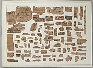 Papyri Fragments by Unknown Artist