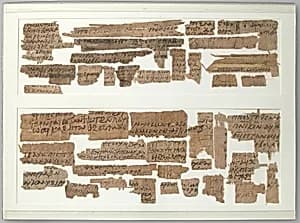 Papyri Fragments by Unknown Artist