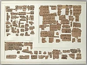 Papyri Fragments by Unknown Artist