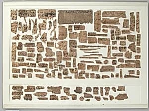 Papyri Fragments by Unknown Artist