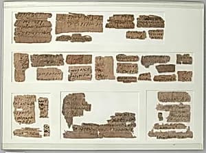 Papyri Fragments by Unknown Artist