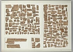 Papyri Fragments by Unknown Artist
