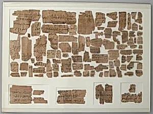 Papyri Fragments by Unknown Artist