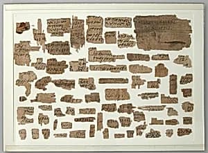 Papyri Fragments by Unknown Artist