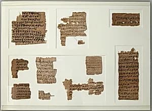Papyri Fragments by Unknown Artist