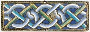 Plaque from a Reliquary Shrine by Unknown Artist