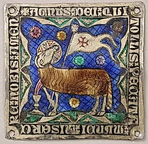 Plaque with Agnus Dei by Unknown Artist