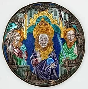 Plaque with God The Father by Unknown Artist