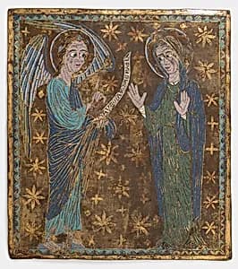 Plaque with the Annunciation by Unknown Artist