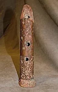 Flute Aztec Pito by Unknown Artist
