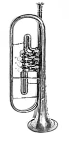 Valve Trumpet in B-flat by Unknown Artist