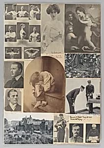 Album page with Poor Jo by Oscar Gustav Rejlander|George James Howard, 9th Earl of Carlisle (EP)