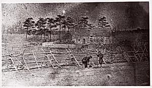Bull Run. Matthews House by George N. Barnard|Mathew B. Brady