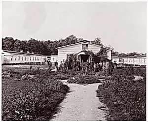 Campbell Hospital, D.C. by Mathew B. Brady|Unknown