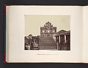 Cathedral Ruins at Macao by John Thomson
