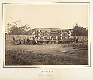 Enterrement, Cochinchine by Emile Gsell