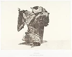 Jérusalem, Casque trouvé dans le Jourdain, 2 by Auguste Salzmann|Imprimerie photographique de Blanquart-Évrard, à Lille