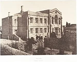 Jérusalem, Chapelle anglaise by Auguste Salzmann|Imprimerie photographique de Blanquart-Évrard, à Lille