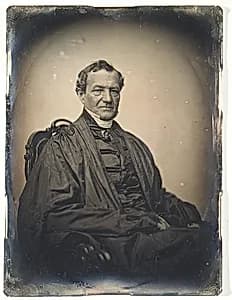 [Man in Judge's Robes; Seated] by Albert Sands Southworth|Josiah Johnson Hawes|Southworth and Hawes