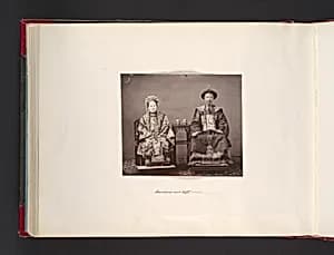 Mandarin and Wife by John Thomson