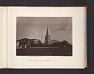 Masonic Lodge and Church. Singapore by John Thomson