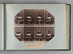 Mlle Moncelet; Mlle Rousseau by André-Adolphe-Eugène Disdéri