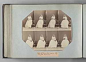 Mlle Moncelet; Mlle Rousseau by André-Adolphe-Eugène Disdéri