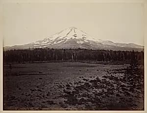 Mount Shasta from the North by Carleton E. Watkins