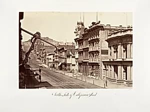 North Side of California Street by Carleton E. Watkins