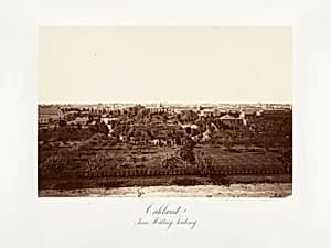 Oakland, from Military Academy by Carleton E. Watkins