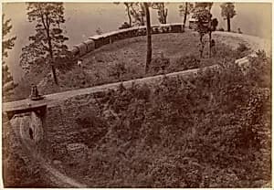 Railway-Loop of Darjeeling Road by Unknown