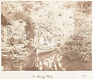 The Boating Party by John Dillwyn Llewelyn