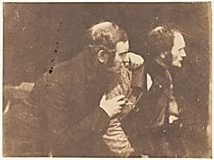 Thomas Duncan and His Brother by David Octavius Hill|Robert Adamson|Hill and Adamson